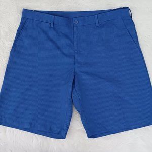 PGA Tour Mens Golf Shorts Size 38 Blue Casual Chino